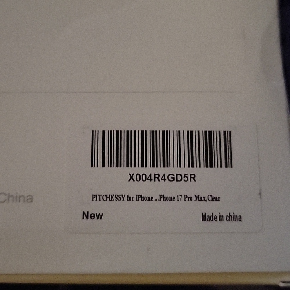 Clear White Phone Case - Unbranded. IPhone 17 Pro Max - Picture 4 of 5